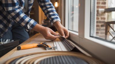 Augmentez l'étanchéité de vos fenêtres pour l'hiver en quelques étapes simples