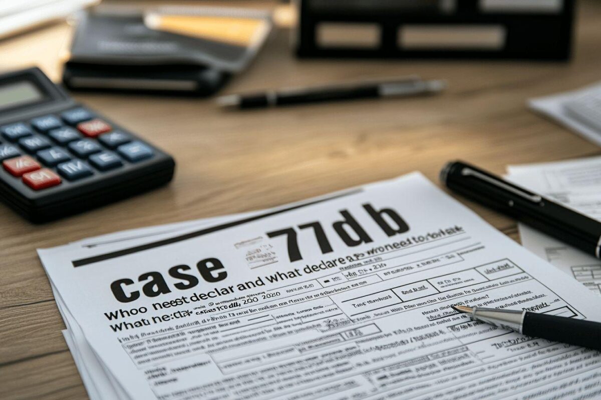 Case 7DB déclaration d’impôts 2020 : Qui est concerné et que faut-il déclarer ?